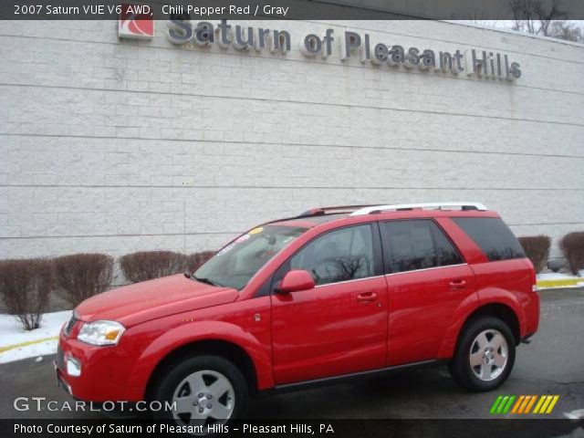 2007 Saturn VUE V6 AWD in Chili Pepper Red