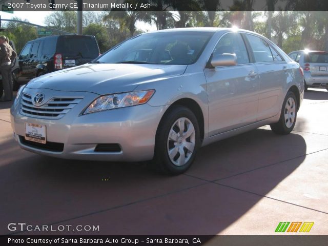 2007 Toyota Camry CE in Titanium Metallic