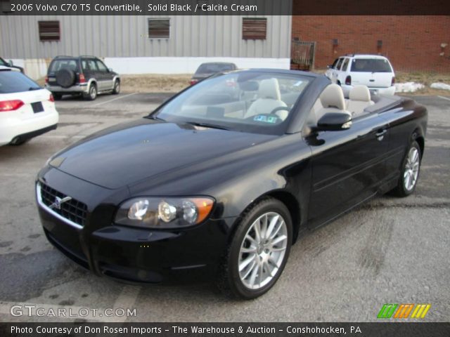 2006 Volvo C70 T5 Convertible in Solid Black