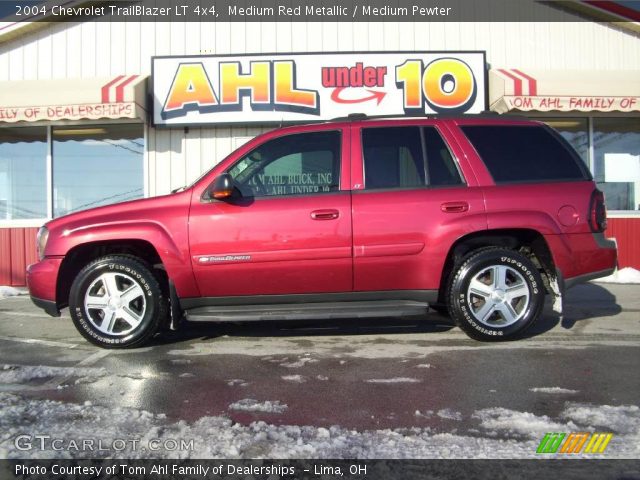 2004 Chevrolet TrailBlazer LT 4x4 in Medium Red Metallic