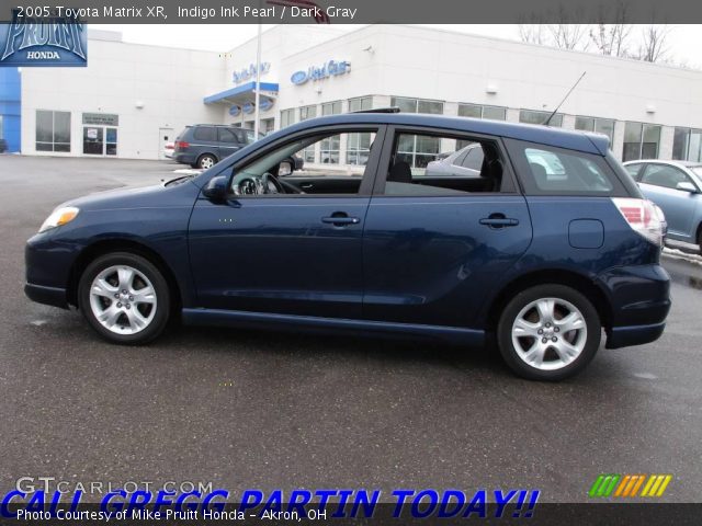 2005 Toyota Matrix XR in Indigo Ink Pearl