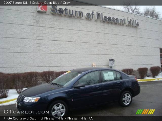 2007 Saturn ION 2 Sedan in Deep Blue