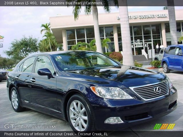 2008 Lexus LS 460 in Black Sapphire Blue Pearl