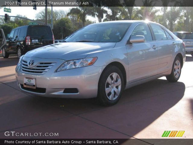 2007 Toyota Camry CE in Titanium Metallic