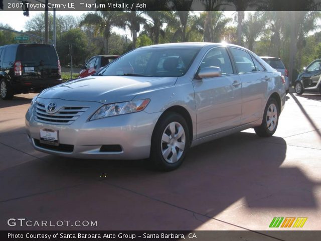 2007 Toyota Camry LE in Titanium Metallic