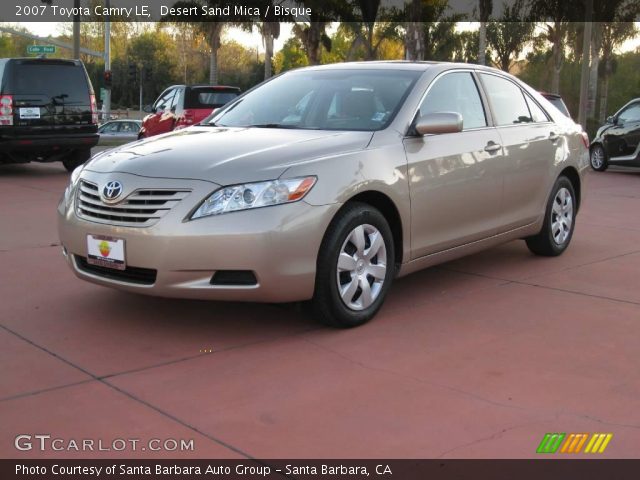 2007 Toyota Camry LE in Desert Sand Mica