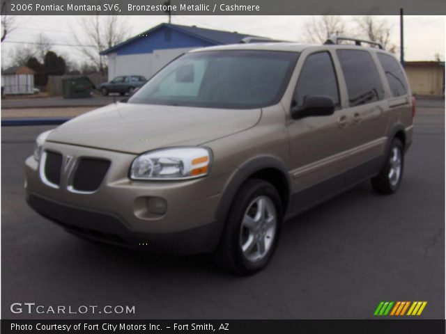 2006 Pontiac Montana SV6 in Bronzestone Metallic