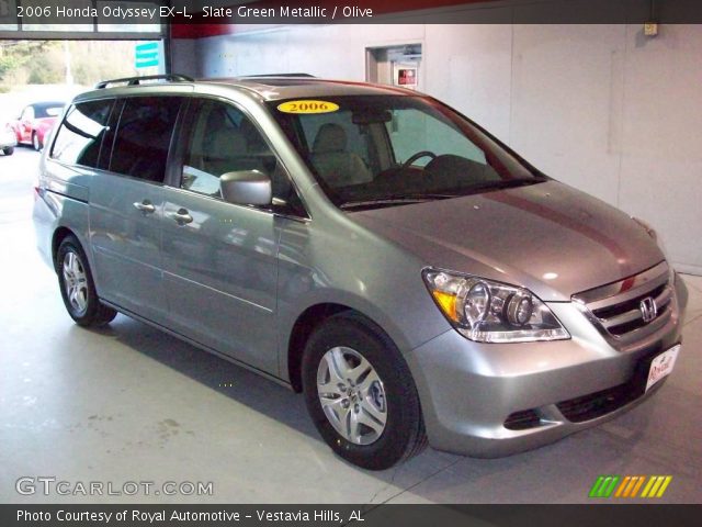 2006 Honda Odyssey EX-L in Slate Green Metallic