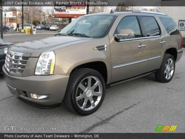 2007 Cadillac Escalade AWD in Radiant Bronze