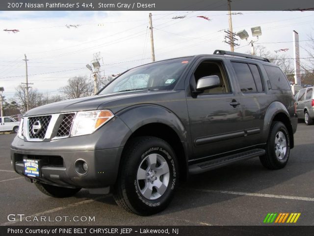 2007 Nissan Pathfinder S 4x4 in Storm Gray