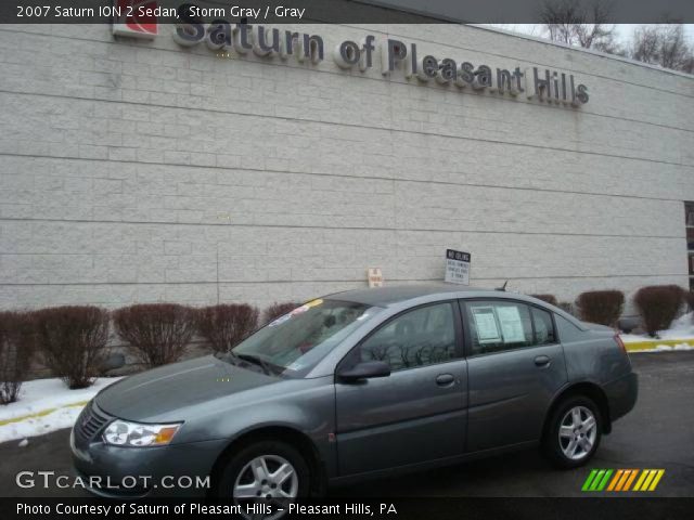 2007 Saturn ION 2 Sedan in Storm Gray