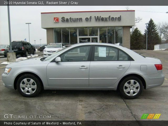 2010 Hyundai Sonata GLS in Radiant Silver