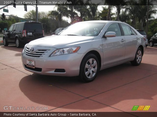 2007 Toyota Camry LE in Titanium Metallic
