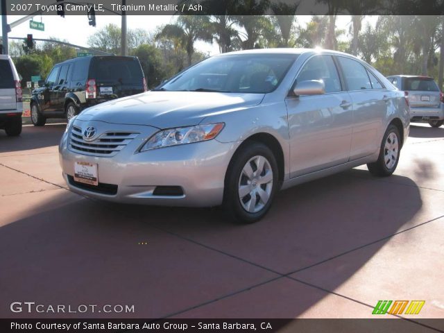 2007 Toyota Camry LE in Titanium Metallic