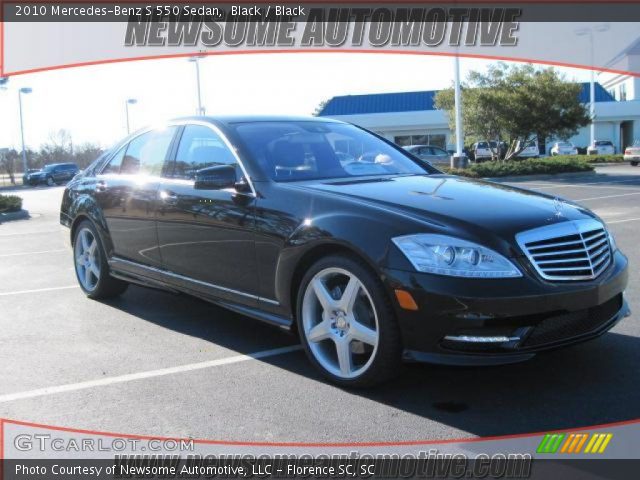 2010 Mercedes-Benz S 550 Sedan in Black