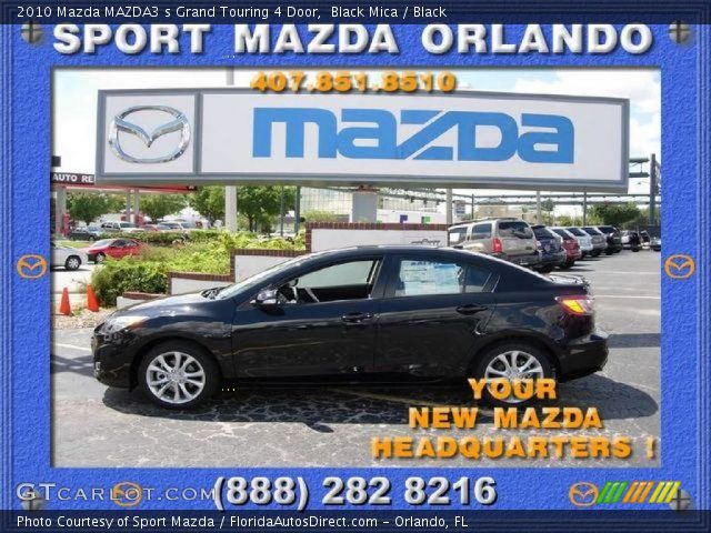 2010 Mazda MAZDA3 s Grand Touring 4 Door in Black Mica