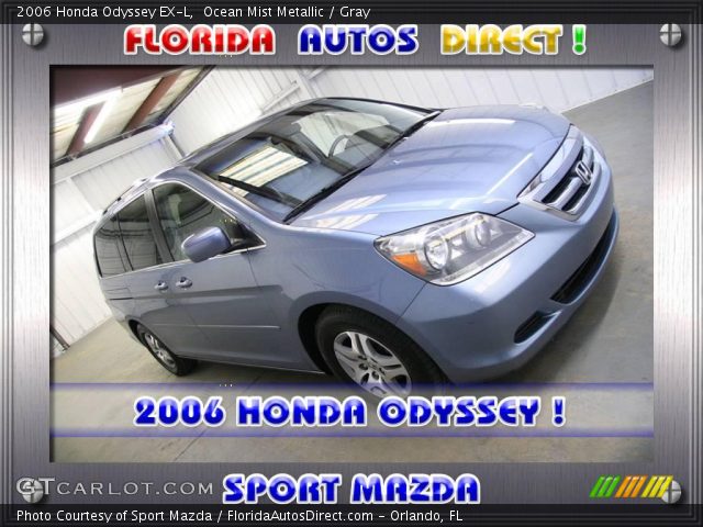 2006 Honda Odyssey EX-L in Ocean Mist Metallic