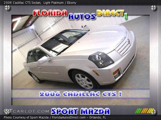 2006 Cadillac CTS Sedan in Light Platinum