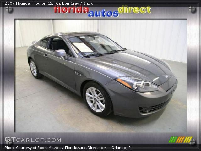 2007 Hyundai Tiburon GS in Carbon Gray