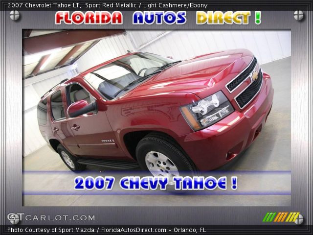 2007 Chevrolet Tahoe LT in Sport Red Metallic