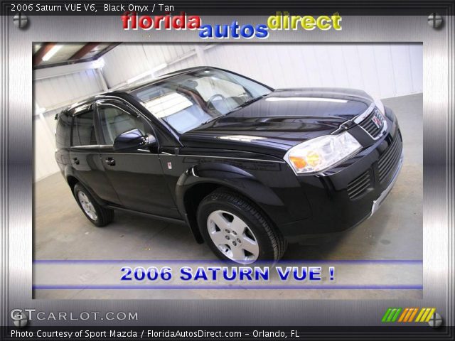 2006 Saturn VUE V6 in Black Onyx