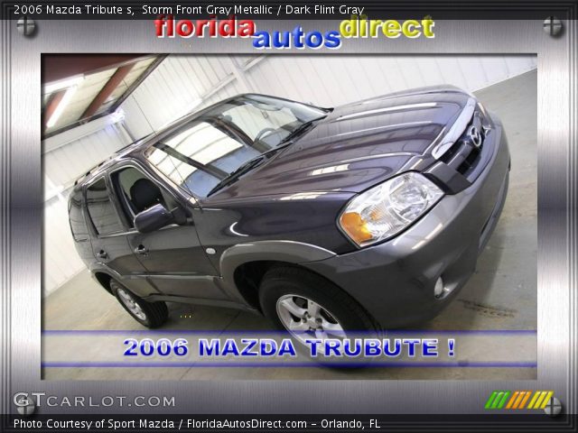 2006 Mazda Tribute s in Storm Front Gray Metallic