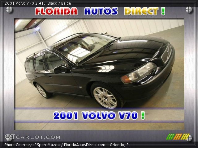 2001 Volvo V70 2.4T in Black