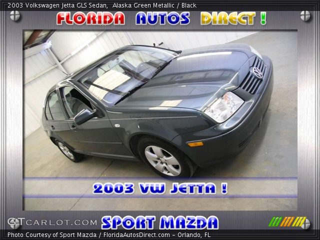 2003 Volkswagen Jetta GLS Sedan in Alaska Green Metallic