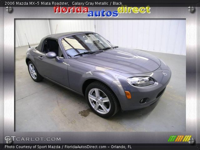 2006 Mazda MX-5 Miata Roadster in Galaxy Gray Metallic