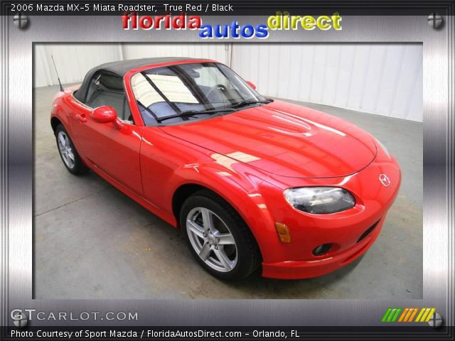 2006 Mazda MX-5 Miata Roadster in True Red