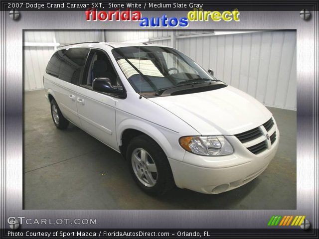 2007 Dodge Grand Caravan SXT in Stone White