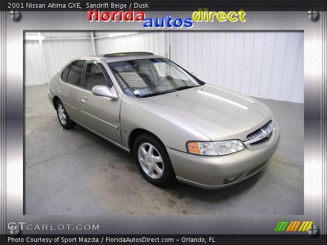 2001 Nissan Altima GXE in Sandrift Beige