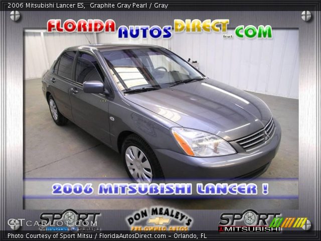 2006 Mitsubishi Lancer ES in Graphite Gray Pearl