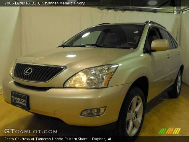 2006 Lexus RX 330 in Savannah Metallic