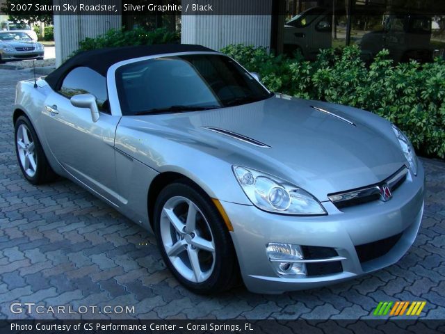 2007 Saturn Sky Roadster in Silver Graphite