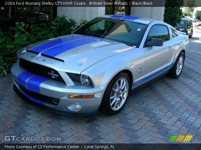 2009 Ford Mustang Shelby GT500KR Coupe in Brilliant Silver Metallic