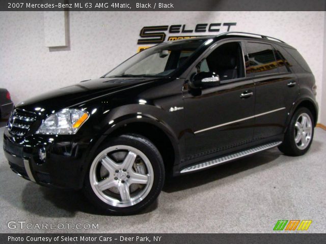 2007 Mercedes-Benz ML 63 AMG 4Matic in Black