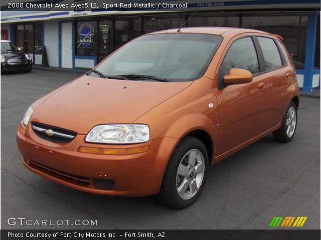 2008 Chevrolet Aveo Aveo5 LS in Sport Red Metallic