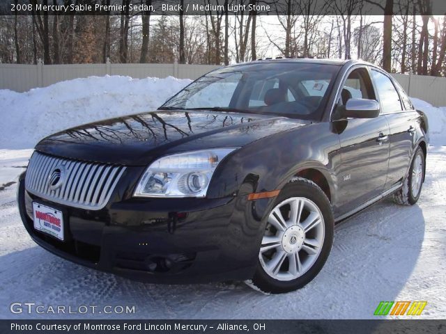 2008 Mercury Sable Premier Sedan in Black