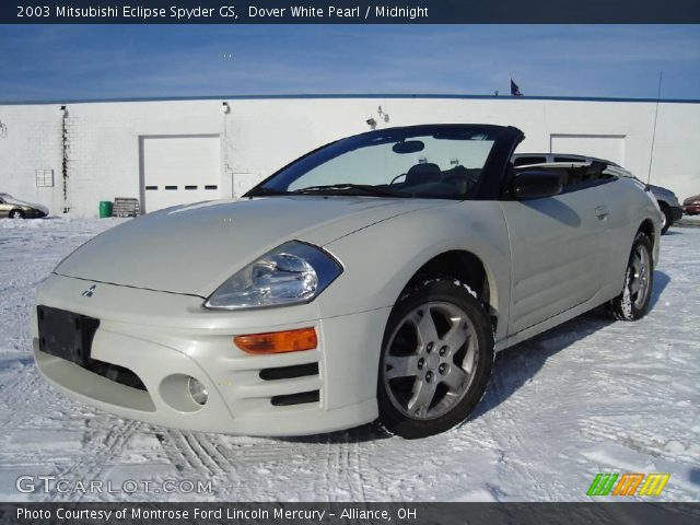 2003 Mitsubishi Eclipse Spyder GS in Dover White Pearl