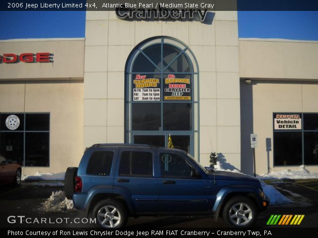 2006 Jeep Liberty Limited 4x4 in Atlantic Blue Pearl