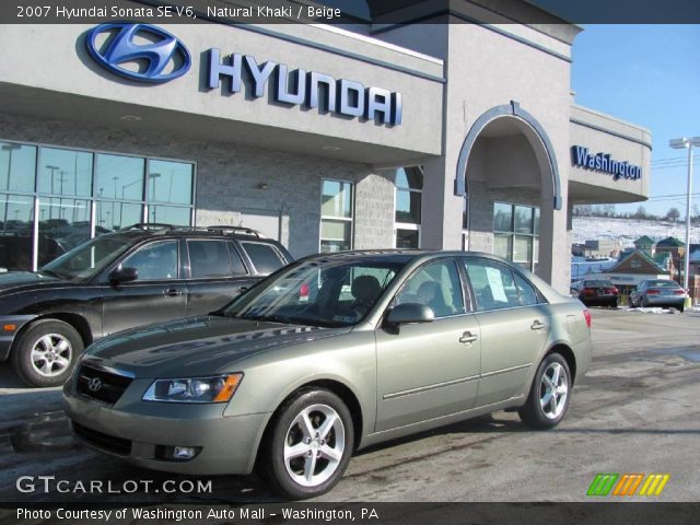 2007 Hyundai Sonata SE V6 in Natural Khaki