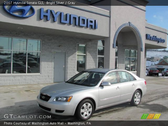 2007 Hyundai Sonata GLS in Bright Silver