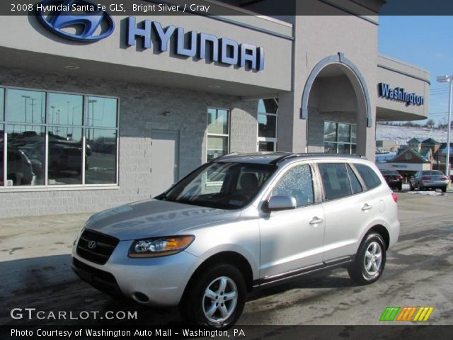 2008 Hyundai Santa Fe GLS in Bright Silver