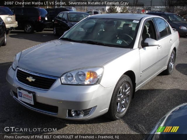 2007 Chevrolet Malibu LT V6 Sedan in Silverstone Metallic