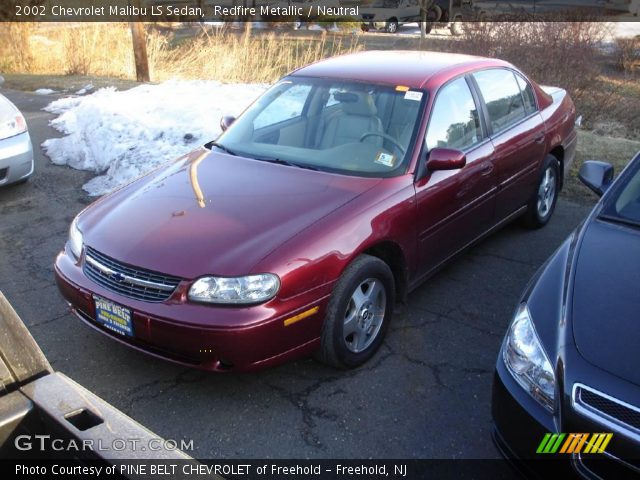 2002 Chevrolet Malibu LS Sedan in Redfire Metallic