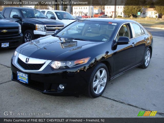 2009 Acura TSX Sedan in Crystal Black Pearl