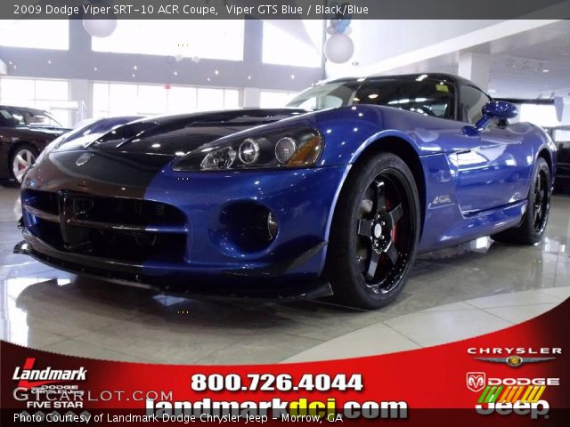2009 Dodge Viper SRT-10 ACR Coupe in Viper GTS Blue