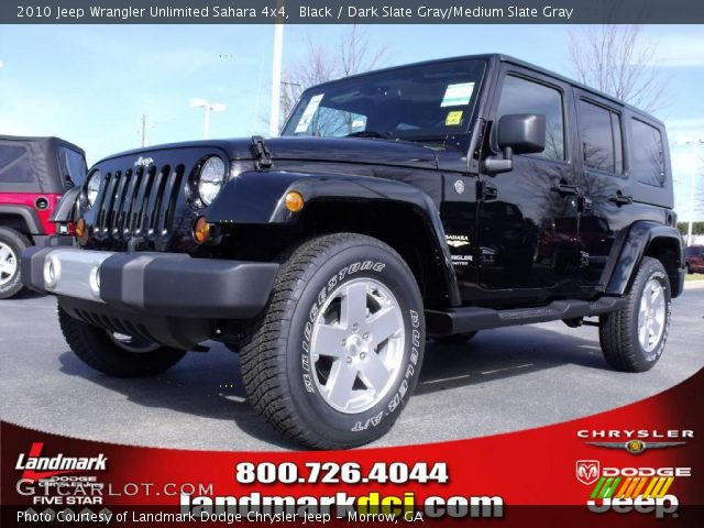 2010 Jeep Wrangler Unlimited Sahara 4x4 in Black