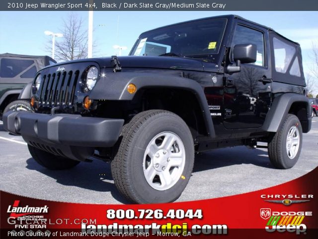 2010 Jeep Wrangler Sport 4x4 in Black